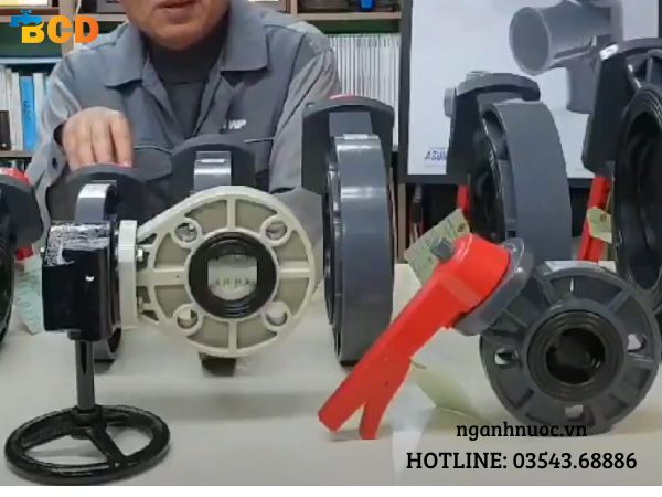 van-buom-nhua-tay-gat-upvc Van bướm nhựa tay gạt UPVC